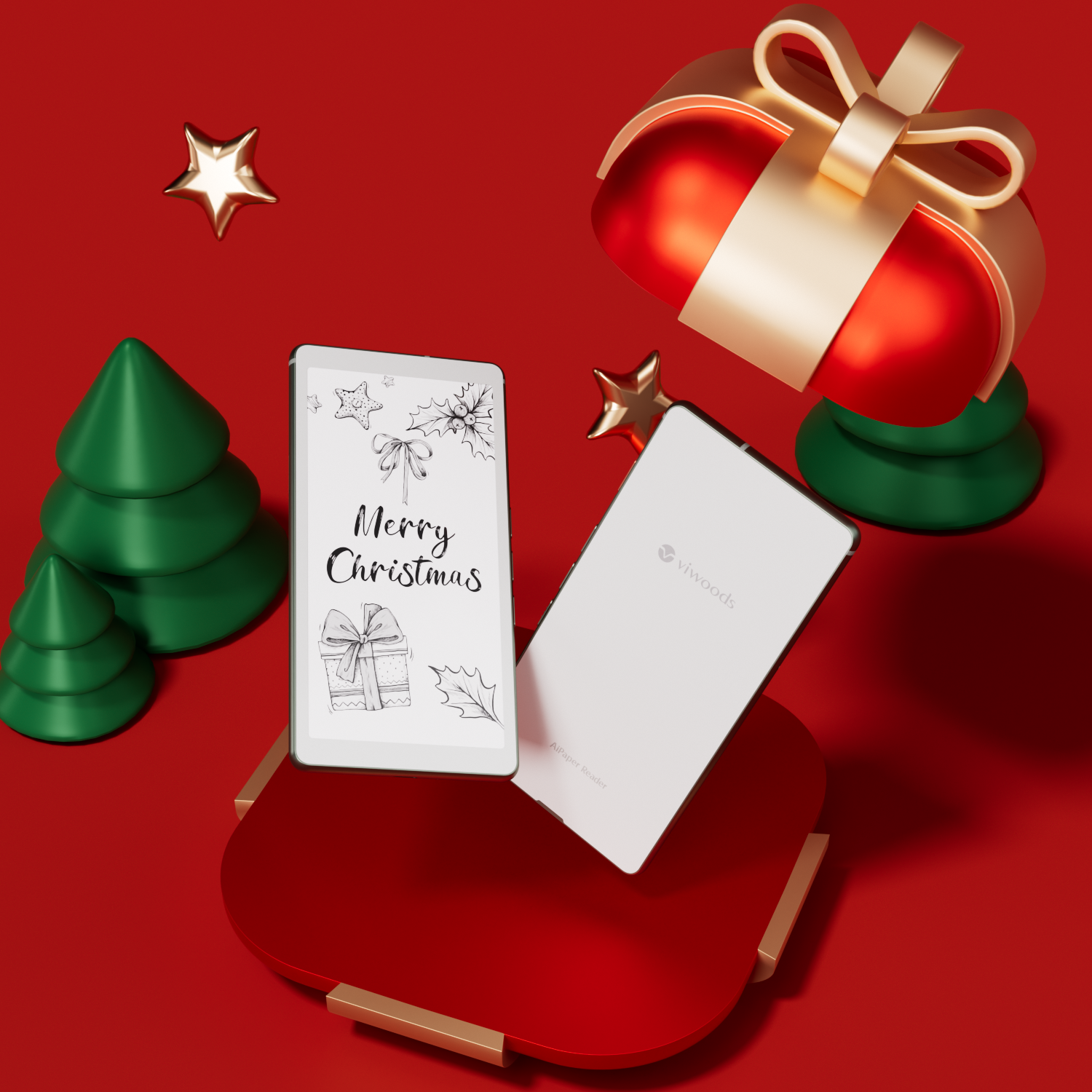 Viwoods AiPaper Reader: Android eReader, AI, 138 g, E Ink