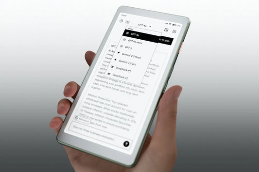 AI Button on Viwoods AiPaper Reader