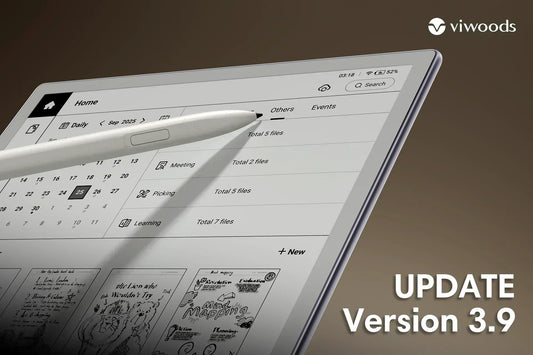 Viwoods v3.9 Update