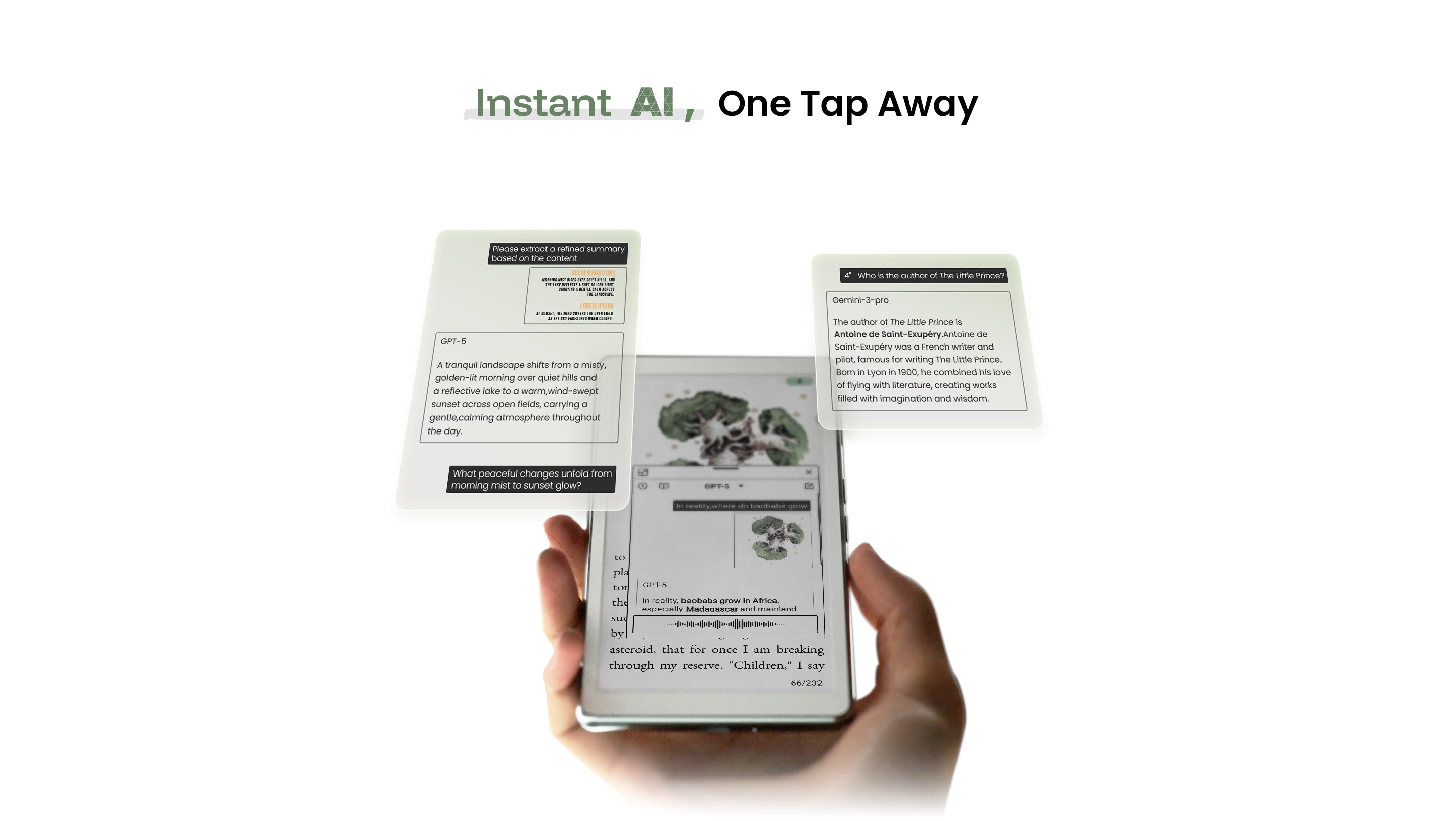 Viwoods AiPaper Reader C: Color Ereader, Kaleido 3, AI