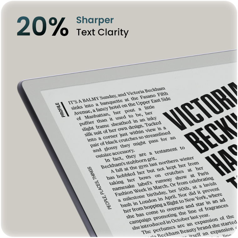 Viwoods AiPaper：スマートなメモ取りができる10.65インチEペーパー