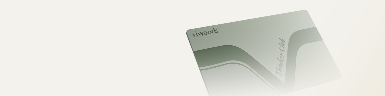 viwoods AiPaper Cartoon Edition digital render close-up view, matte sage green e-ink tablet corner with printed viwoods brand logo on clean off-white background。