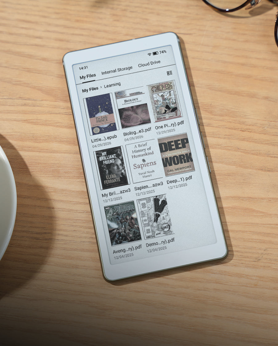 Viwoods AiPaper Reader C: Color Ereader, Kaleido 3, AI