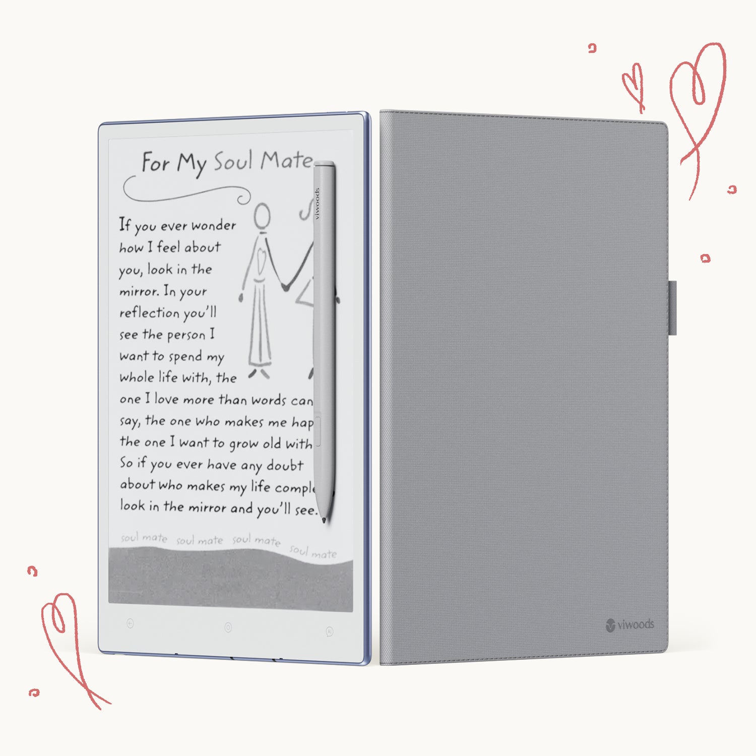 Viwoods Paper Tablet Valentine's Day Promotion