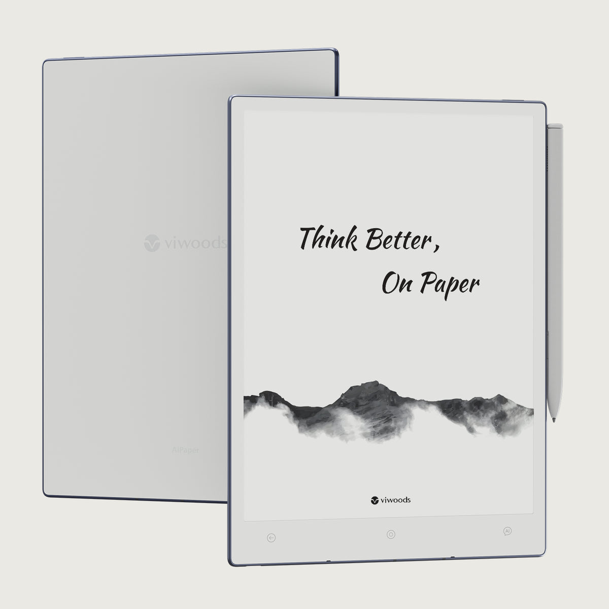 Viwoods AiPaper 10.65-inch paper tablet with stylus