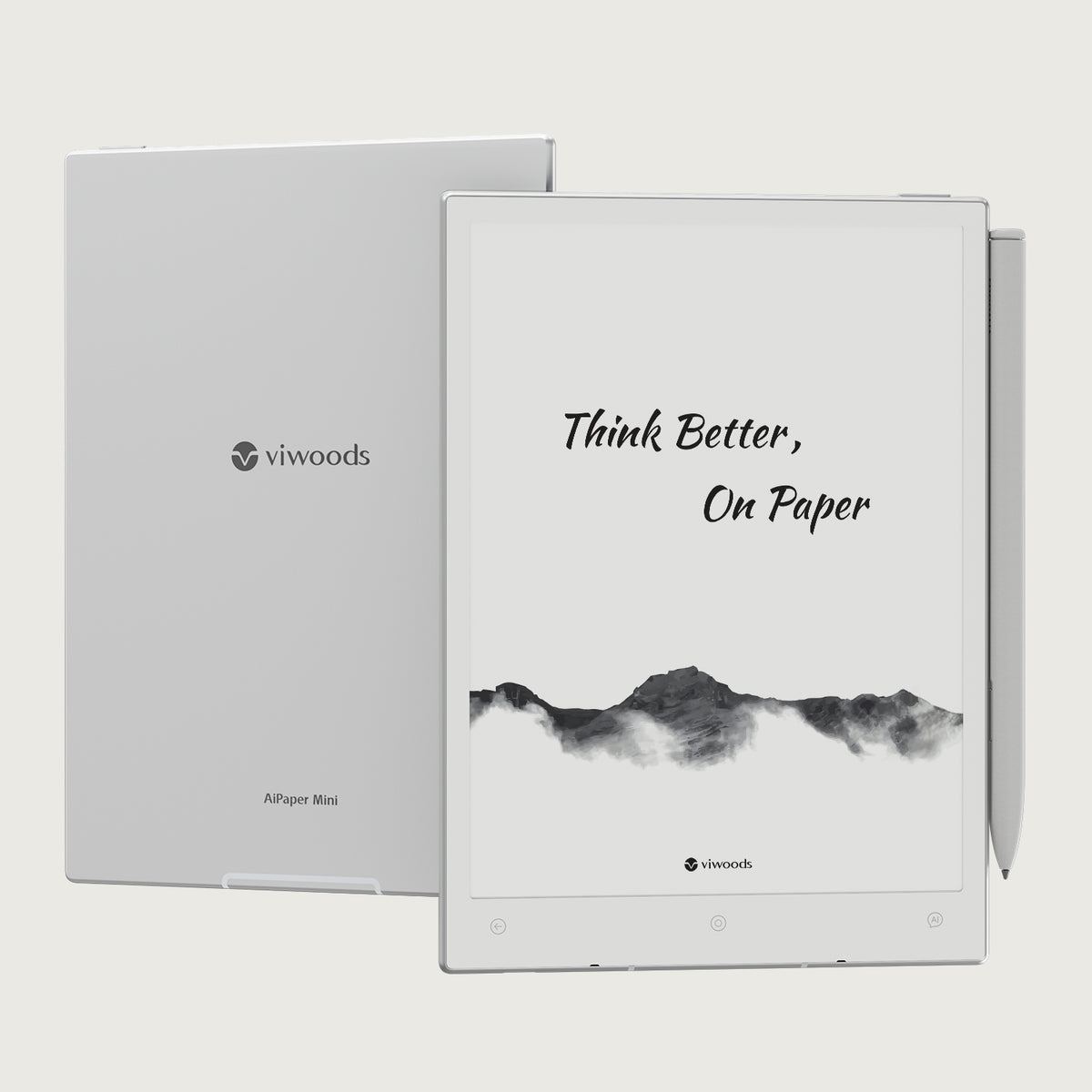Viwoods AiPaper Mini 8.2-inch paper tablet with stylus