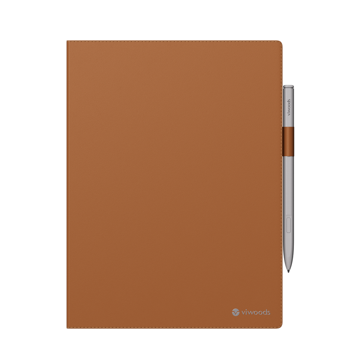 Bronze Viwoods AiPaper genuine leather tablet case