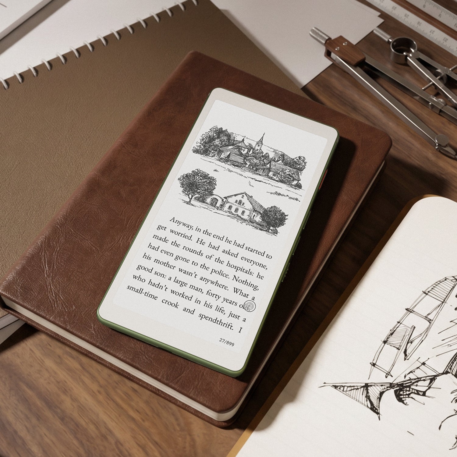 Viwoods AiPaper Reader: Android eReader, AI, 138 g, E Ink
