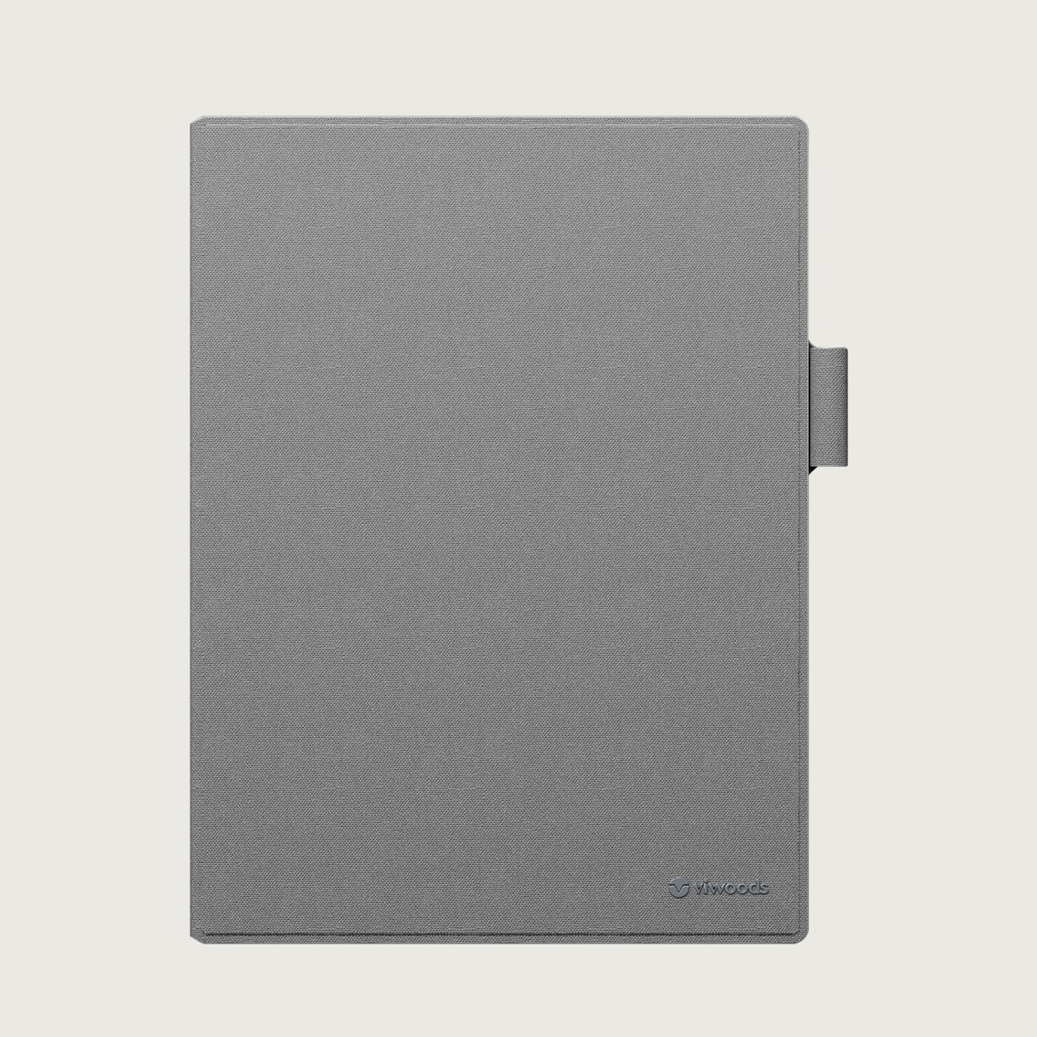 Grey Viwoods AiPaper fabric texture protective case